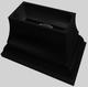 Vent-A-Hood® Designer Series 48" Black Island Range Hood-4