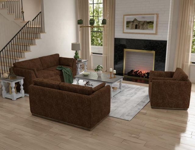 International Furniture Direct Vallarta Brown Chair-1