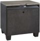 Signature Design by Ashley® Foyland Brushed Black/Dusty Grayish Brown Nightstand-2