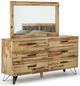 VIG Furniture Modrest Sala Beige Mirror-1