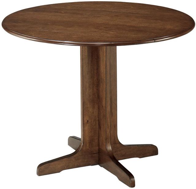 Signature Design by Ashley® Stuman Medium Brown Drop Leaf Dining Table-0