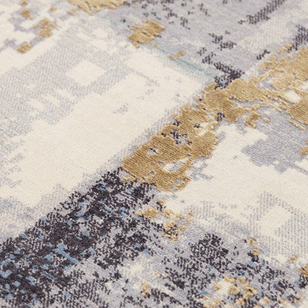 Rizzy Home Bolero Blue 5'x8' Rectangular Rug-2