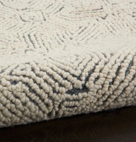 Nourison Home™ Colorado Ivory Navy 5'x7' Area Rug-3