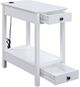 ACME Furniture Byzad White Side Table-2