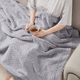 Olliix by Madison Park Olivia Grey Carved Serengeti Fur Throw-4