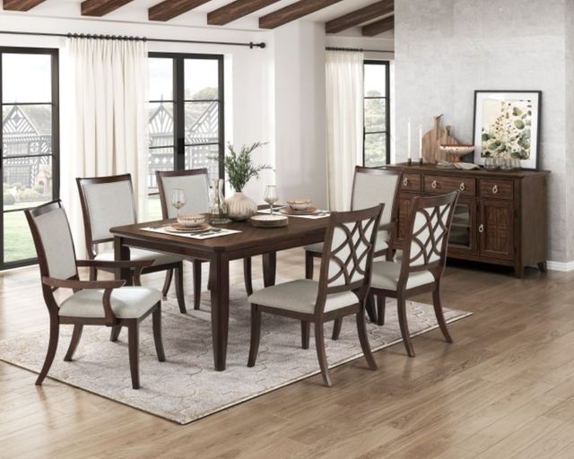 Homelegance® Claymont Cherry Dining Table-1