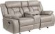 Steve Silver Co. Tyson Gray Manual Reclining Loveseat-0