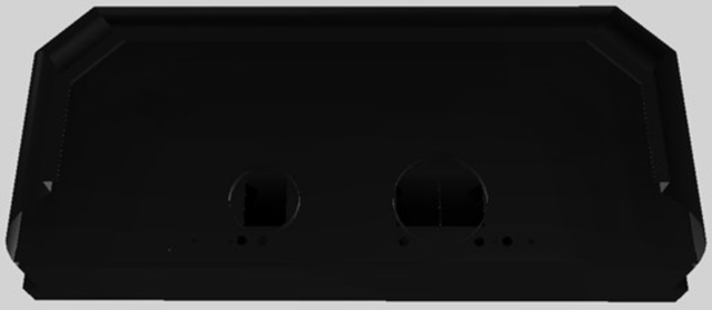 Vent-A-Hood® Designer Series 60" Black Wall Mounted Range Hood-4