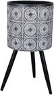A & B Home Blue/White Large Tiled Pattern Planter-1