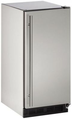 U-Line Outdoor Series 15" Outdoor Clear Ice Machine-Stainless Steel
