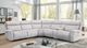 Furniture of America® Edmondus 6-Piece Light Taupe Modular Power Sectional-1