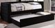 Furniture of America® Susanna Black Daybed with Trundle-1