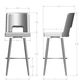 Amisco Customizable Bryana Swivel Bar Stool-2