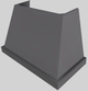 Vent-A-Hood® Designer Series 48" Gunsmoke Wall Mounted Range Hood-1