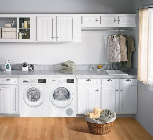 Bosch® 300 Series 2.2 Cu. Ft. White Compact Front Load Washer-8