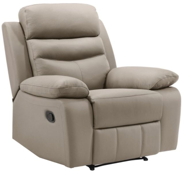 Homelegance® Hancock Latte Manual Recliner-0