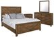 New Classic® Home Furnishings Biscayne 4-Piece Sable California King Panel Bedroom Set -0