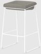 EQ3 Mackenzie Light Grey/White Counter Stool-2