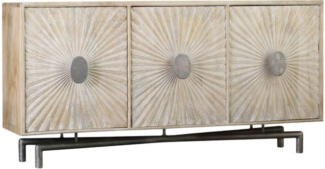 Hooker® Furniture Whitewash 68" Entertainment Console-0