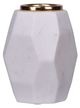 A & B Home Banswara White Marble T-Light Holder-1