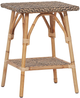 Universal Explore Home™ Getaway Coastal Living Home Wailea Natural Rattan Accent Table-0