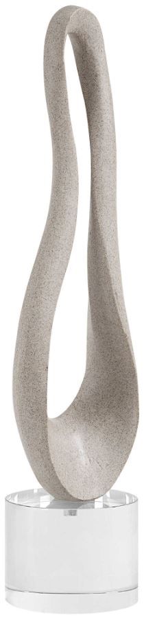 Uttermost® Oval Harmony Crystal Sculpture-0