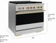 ZLINE Marino 36" Stainless Steel Pro Style Dual Fuel Range with 6-Burner DuoPro™ Cooktop and Electric Convection Oven and Polished Gold Accents-2