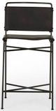 Magnolia Home by Joanna Gaines Jackson Distressed Black Counter Stool-1