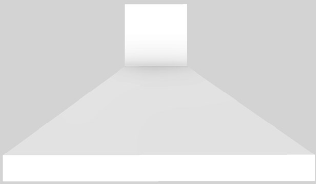 Vent-A-Hood® 48" White Euro-Style Wall Mounted Range Hood-0