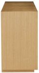 Currey & Company Margot Beige/Natural Oak Credenza-2
