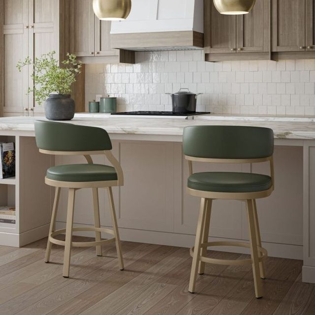 Amisco Customizable Mazzy Swivel Counter Stool-1