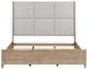 Liberty Furniture Brentwood Sandstone/Taupe King Upholstered Panel Bed-2