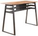 ACME Furniture Scarus Natural Bar Table with Gunmetal Base-0