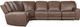 Hooker® Furniture SS Torres 6-Piece Sorrento Mocha L-Shape Power Reclining Sectional Sofa-2