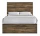 Elements International Bailey Walnut Queen Panel Bed-1