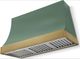 AGA Marquee 48" Mineral Green Wall Mounted Range Hood with Antique Brass Trim-0