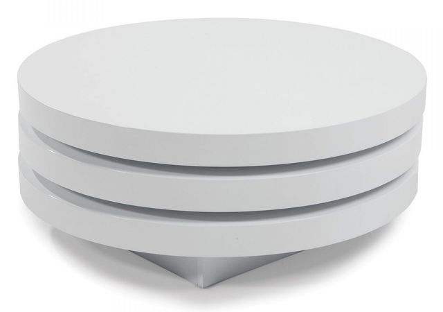 Moe's Home Collection Torno White Coffee Table-0