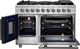 FORNO® Massimo 48" Stainless Steel Pro Style Gas Range-1