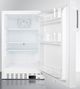 Summit® 3.5 Cu. Ft. White Under the Counter Refrigerator-2