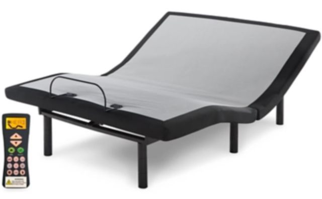 Sierra Sleep® by Ashley® 2-Piece 12" Hybrid and Best Adjustable Base King Mattress Set-2