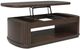 Signature Design by Ashley® Korestone Dark Brown Lift Top Cocktail Table-0