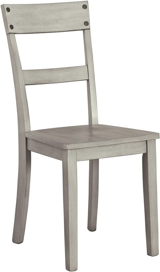 Signature Design by Ashley® Loratti Weathered Gray Dining Side Chair-0