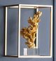 A & B Home 6-Piece Gold Gift Box Floating Wall Shelve and Decorative Accent Set-2