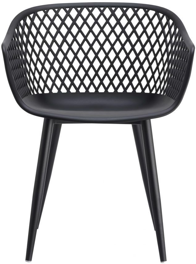 Moe's Home Collection Piazza Black-M2 Outdoor Chair-3