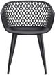 Moe's Home Collection Piazza Black-M2 Outdoor Chair-3