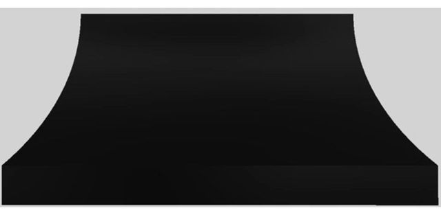 Vent-A-Hood® Designer Series 66" Black Island Range Hood-0