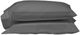 Dreamfit® DreamHealth™ 2-Piece Gray Organic Cotton Percale King Pillowcase Set-0