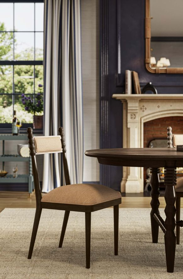 Bramble Customizable Ligna Dining Chair-1