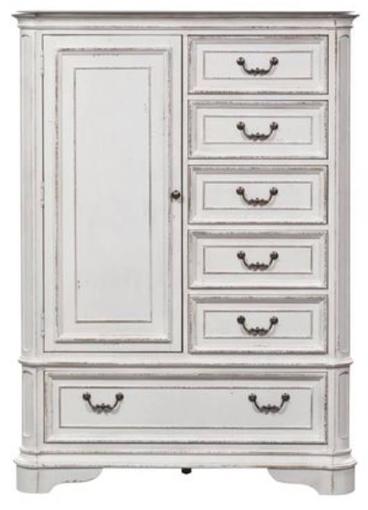 Liberty Furniture Magnolia Manor Antique White Master Chest-2