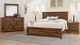 Artisan & Post by Vaughan-Bassett Cool Rustic Amber California King Plank Bed-1